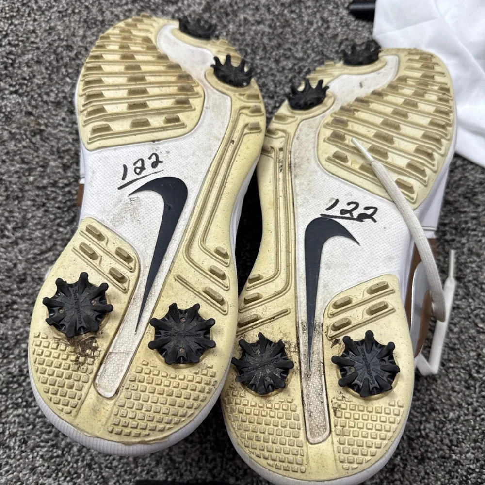 Nike Air Zoom Victory White Light British 8.5 Size Golf Shoes